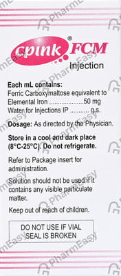 Cpink Fcm Vial Of 10ml Injection