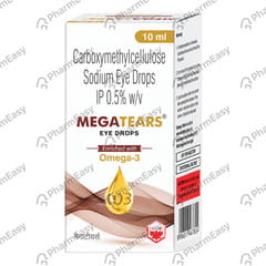 Megatears Bottle Of 10ml Eye Drops