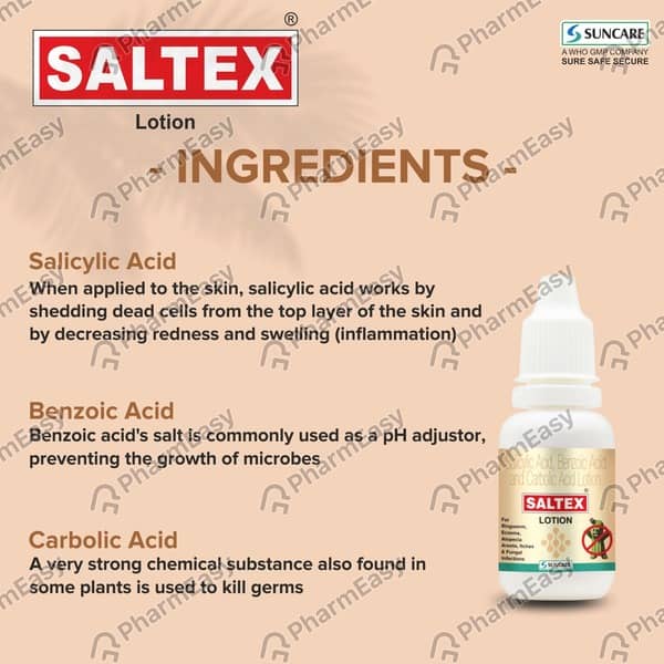 Saltex Bottle Of 15Ml Lotion