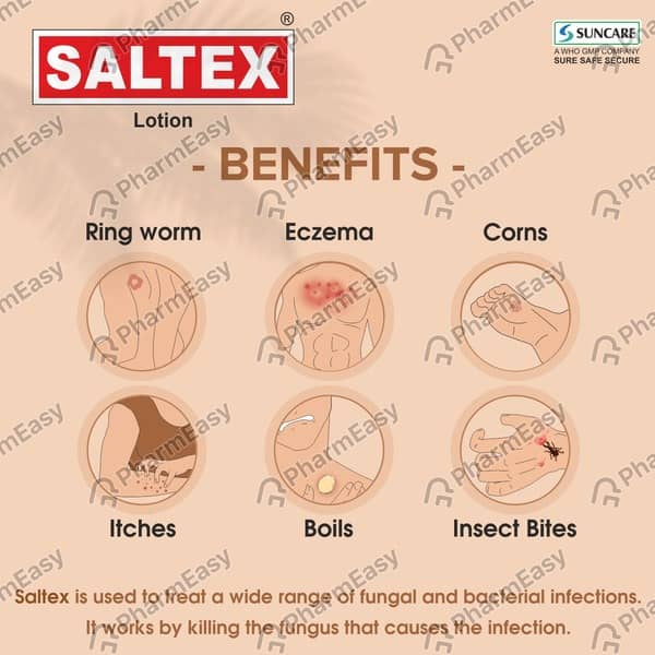 Saltex Bottle Of 15Ml Lotion