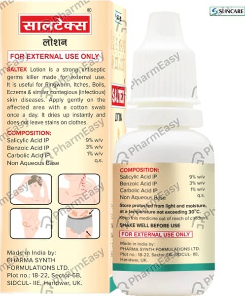 Saltex Bottle Of 15Ml Lotion