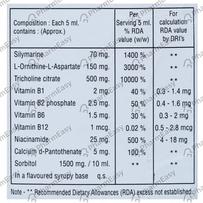 All Liv 10 Mixed Fruit Flavour Bottle Of 200ml Syrup
