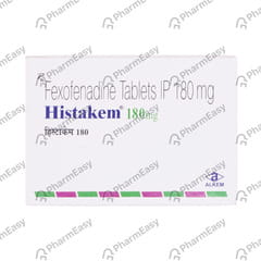 Histakem 180mg Strip Of 10 Tablets