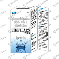 LIKETEARS PLUS BOTTLE OF 10ML EYE DROPS