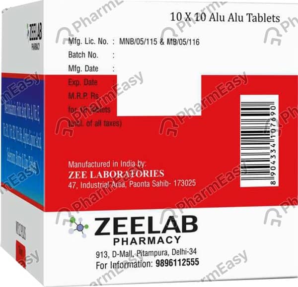 My12 Plus Strip Of 10 Tablets