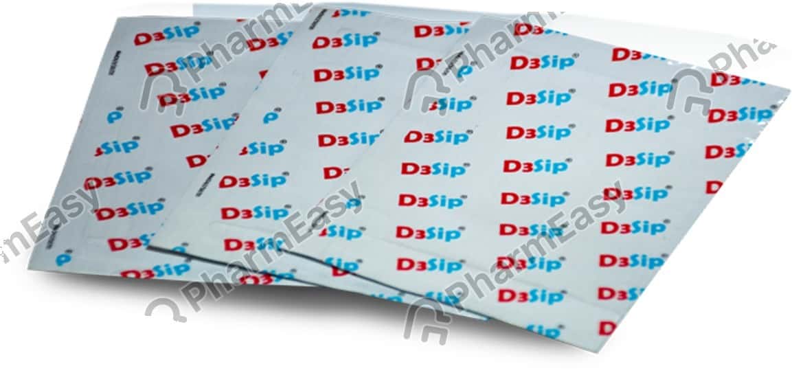 D3sip 60000 IU Orally Disintegrating Strip (8) Uses, Side Effects