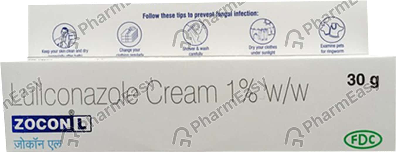 Zocon L 1% Tube Of 30gm Cream