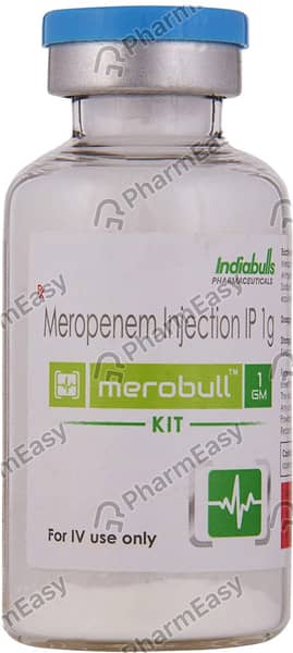 Merobull Kit 1Gm Dry Vial Of 1 Powder For Injection