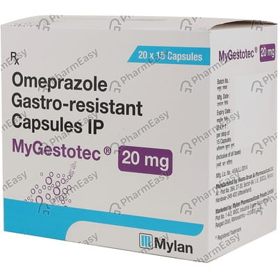 Mygestotec 20mg Strip Of 15 Capsules
