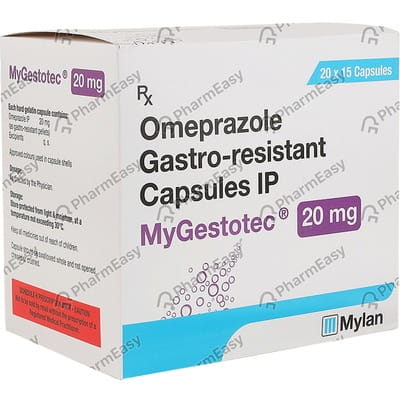 Mygestotec 20mg Strip Of 15 Capsules