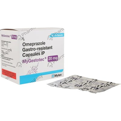 Mygestotec 20mg Strip Of 15 Capsules