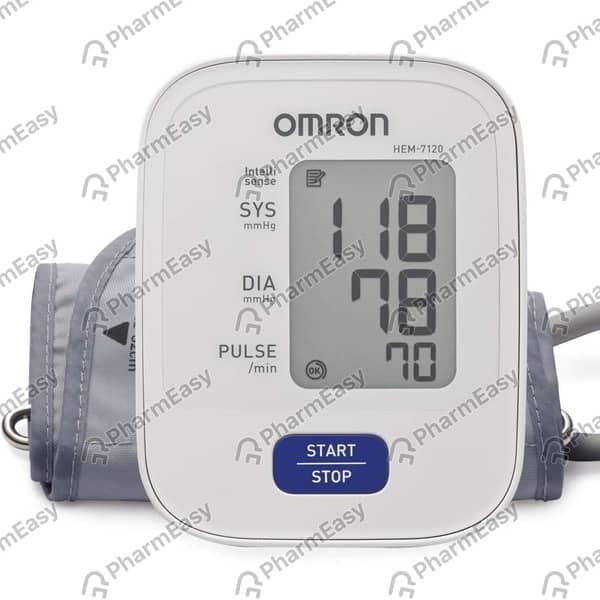 Omron Hem-7120 Digital Arm Type Bp Monitor 1 Numbers