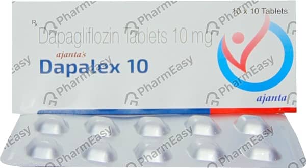 Dapalex 10mg Strip Of 10 Tablets