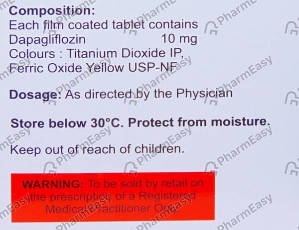 Dapalex 10mg Strip Of 10 Tablets