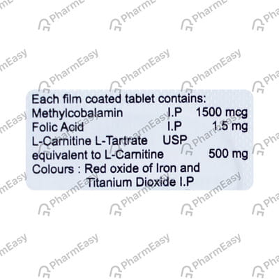 Nurotide Lc 500mg/1.5mg/1500mcg Strip Of 10 Tablets