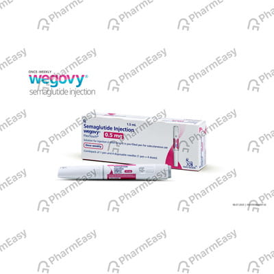 Wegovy 0.5mg Flextouch Pre Filled Pen Of 1.5ml Solution For Injection