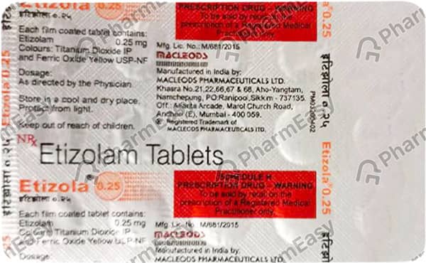 Etizola 0.25 Tablet