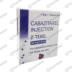 Z TEXEL 60MG COMBIPACK VIAL OF 1.5ML SOLUTION FOR INFUSION
