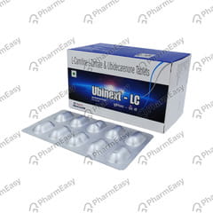 UBIRET LC STRIP OF 10 TABLETS