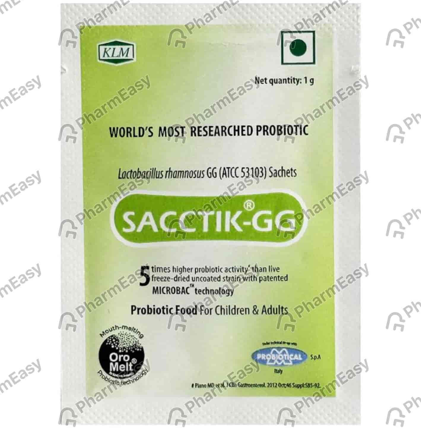 Sacctik Gg Sachet Of 1gm Oral Powder