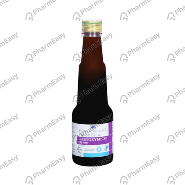 Bestozyme Sf Bottle Of 250ml Syrup