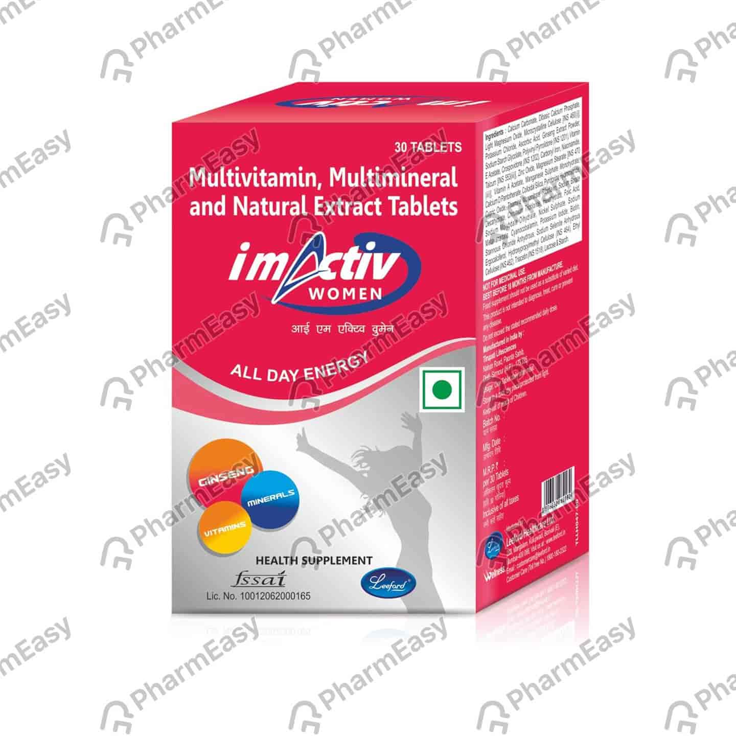Im Activ Women Bottle Of 30 Tablets
