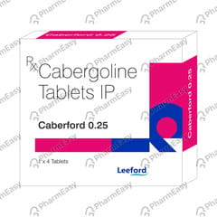 Caberford 0.25mg Strip Of 4 Tablets