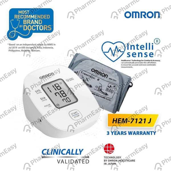 Omron Hem 7121J Bp Monitor 1 No's