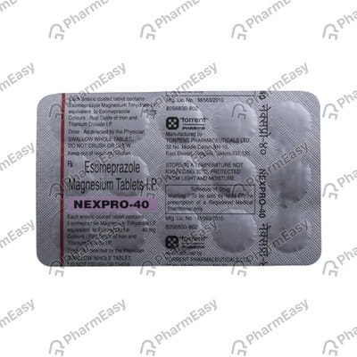 Nexpro 40 Strip Of 10 Tablets