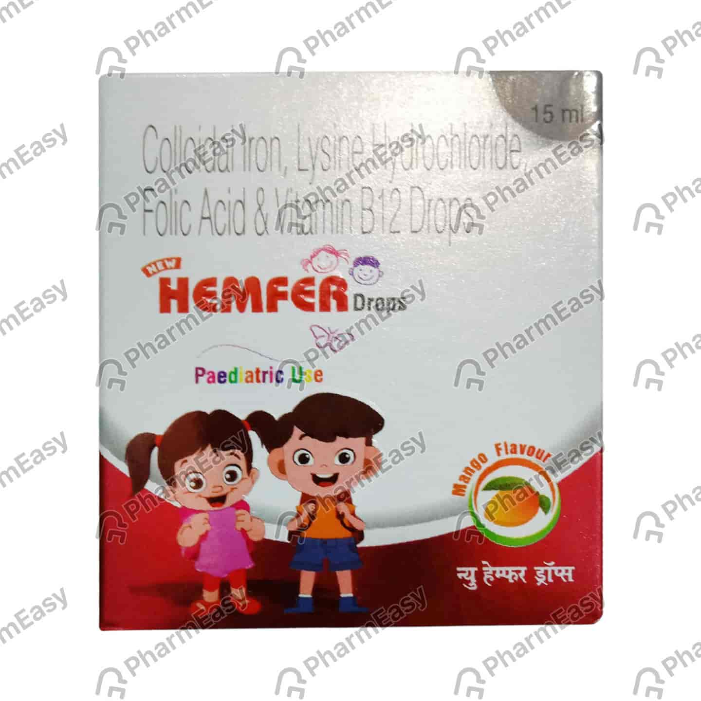 New Hemfer Mango Flavour Bottle Of 15ml Oral Drops