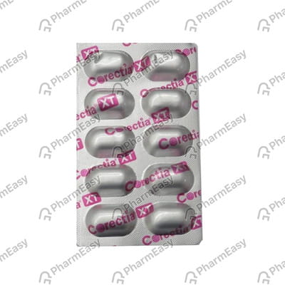 Corectia Xt Strip Of 10 Tablets