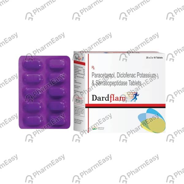 Dardflam Strip Of 10 Tablets