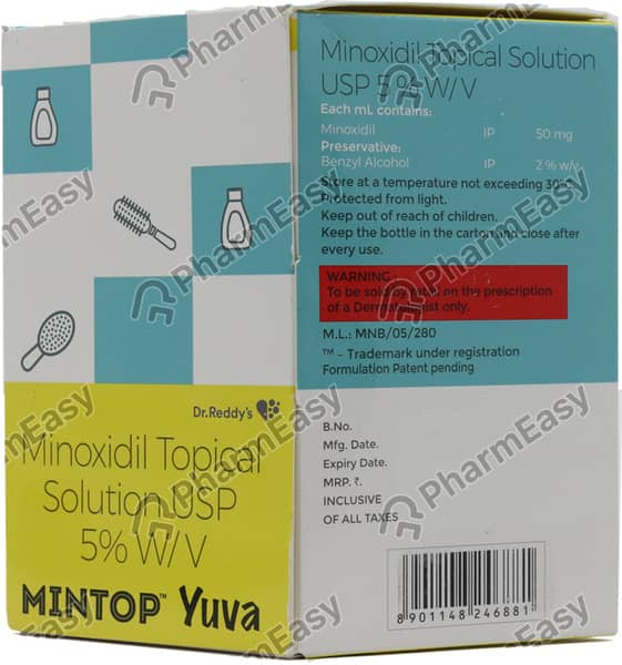 Mintop Yuva 5% Bottle Of 60ml Solution