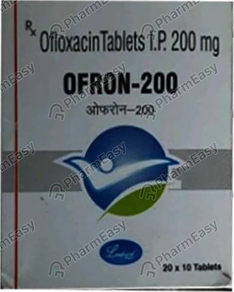 Ofron 200mg Strip Of 10 Tablets