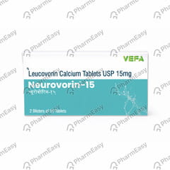 NEUROVORIN 15MG STRIP OF 10 TABLETS