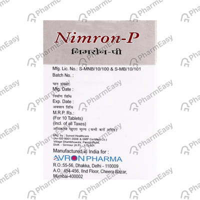 Nimron P Strip Of 10 Tablets