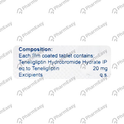 Teneryl 20mg Strip Of 10 Tablets