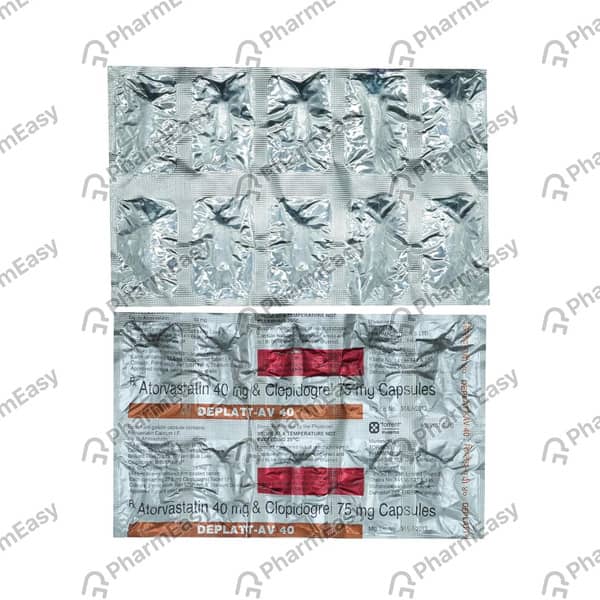 Deplatt Av 40Mg Strip Of 10 Capsules