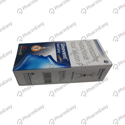 Sinovent Bottle Of 10ml Nasal Spray