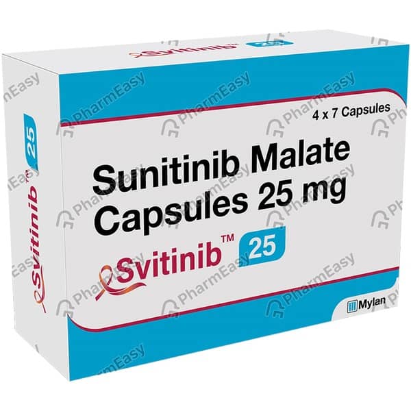 Svitinib 25mg Strip Of 7 Capsules