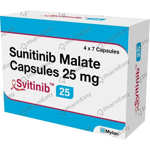 Svitinib 25mg Strip Of 7 Capsules