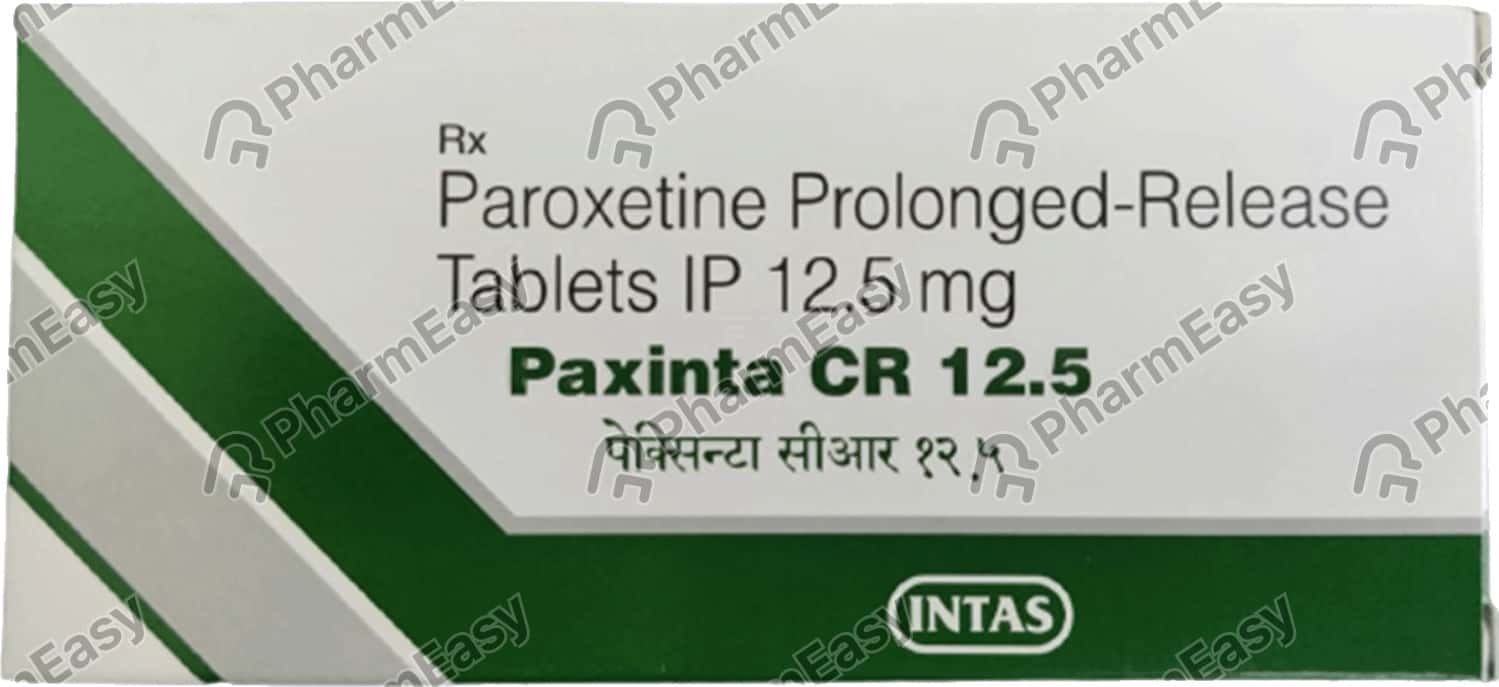 Buy Paxinta Cr 12.5 MG Tablet (10) Online at Flat 15% OFF | PharmEasy