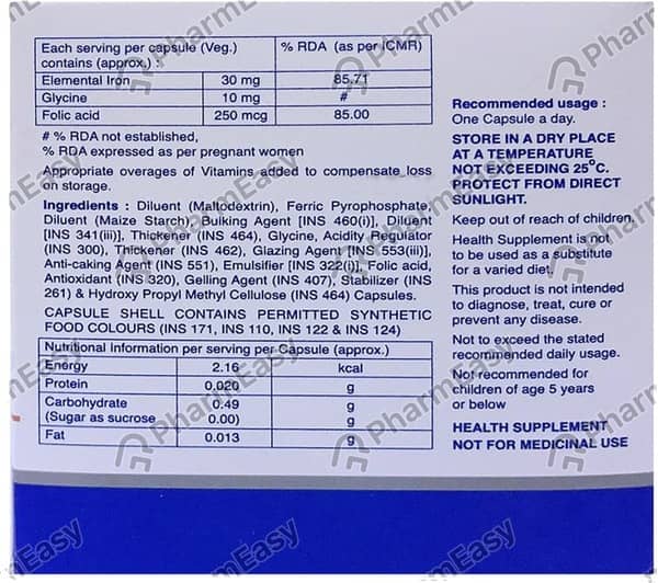 Redulid Hb Strip Of 10 Capsules