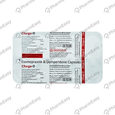 Cforge D Strip Of 10 Capsules