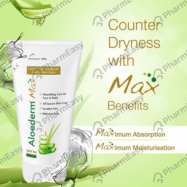 Aloederm Max Tube Of 150Gm Cream