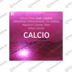 CALCIO STRIP OF 10 SOFTGEL CAPSULES