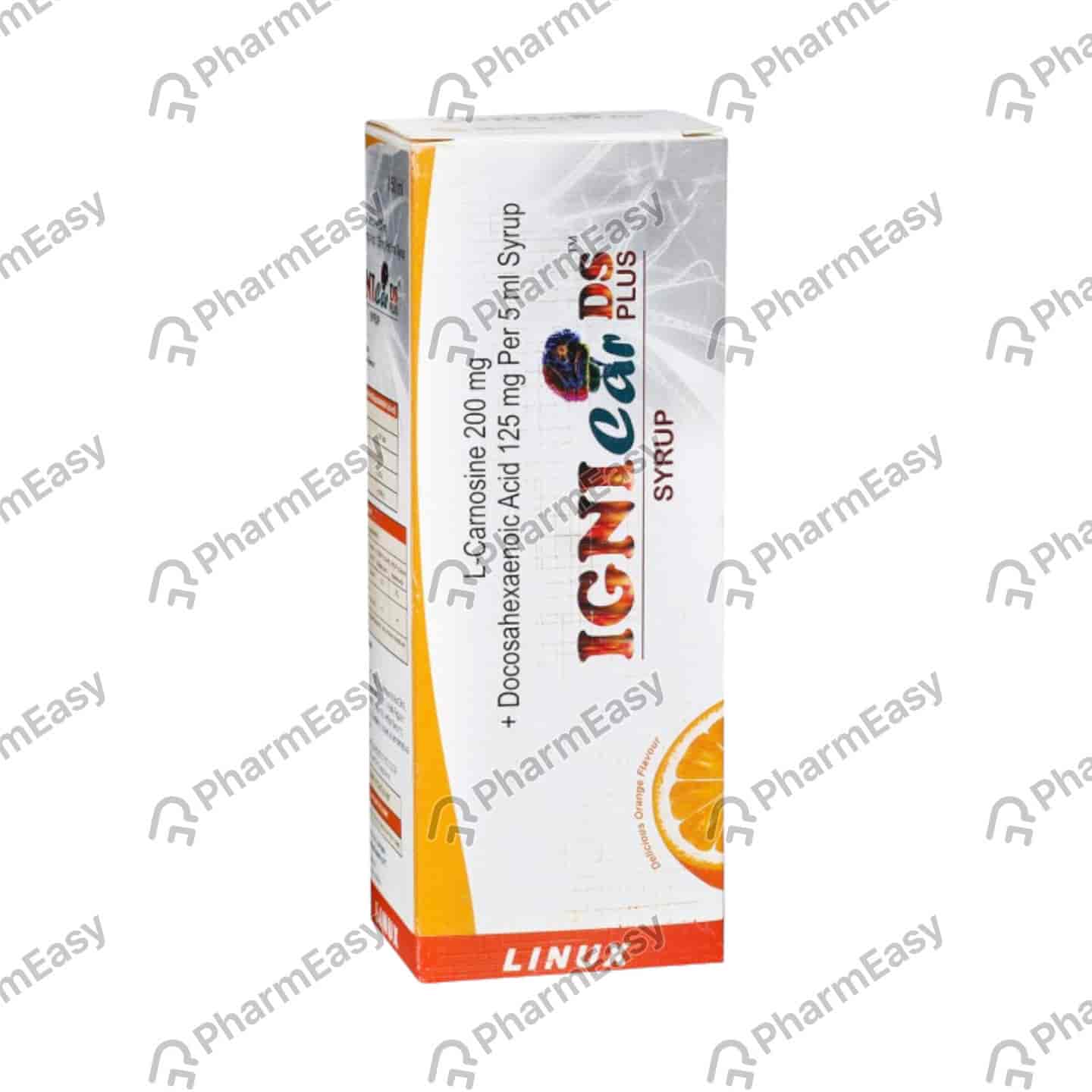 Ignicar Ds Plus Delicious Orange Flavour Bottle Of 150ml Syrup