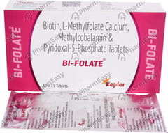 BI FOLATE STRIP OF 15 TABLETS