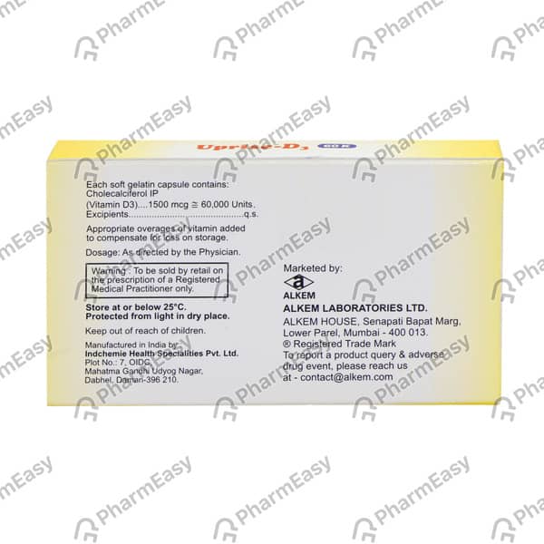 Uprise-D3 60K Softgel Capsule