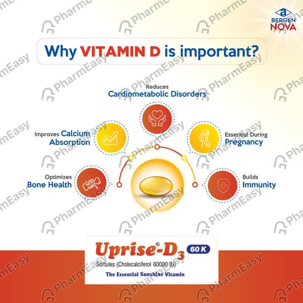Uprise-D3 60K Softgel Capsule